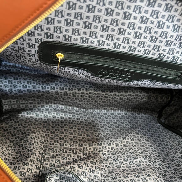 NWNT BADGLEY MISCHKA Leopard Vegan Leather Travel Tote Weekender Bag Luggage - Picture 11 of 14